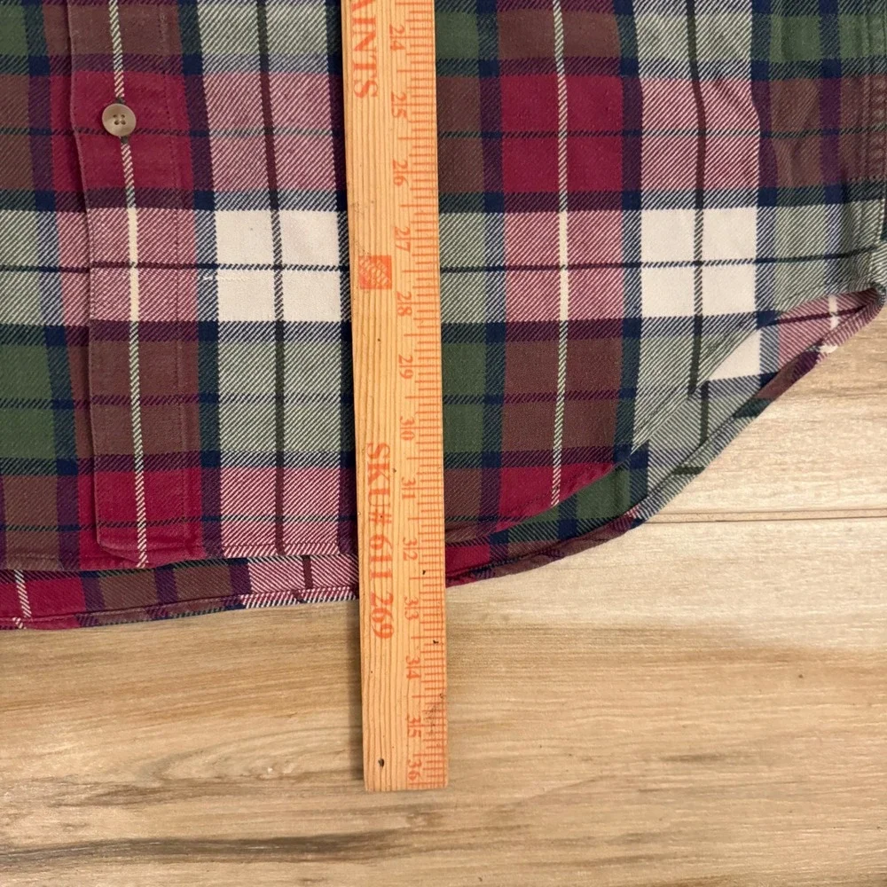 Vintage 90s Banana Republic Plaid Flannel - Boxy Oversized XL Grunge Overshirt